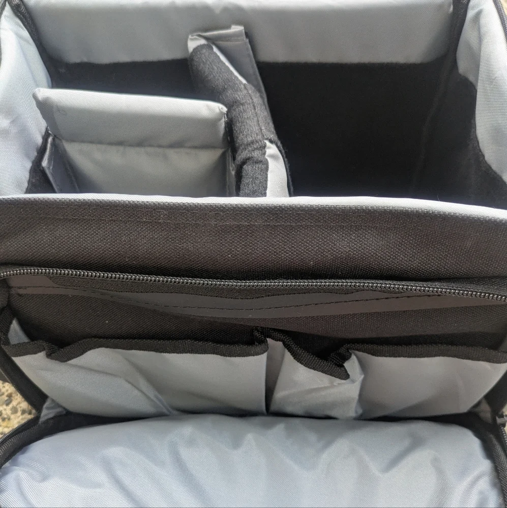 Canon Black Gray Camera Bag